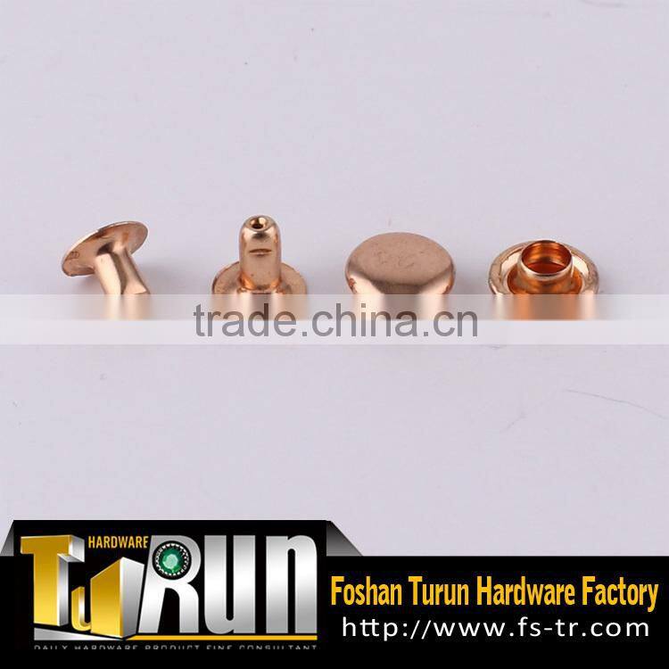 custom design dress jean brass rivet