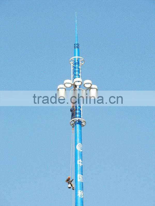 4G BTS telecommunication steel towers monopole antenna tower