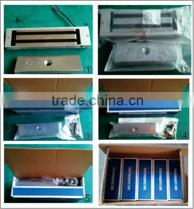 High security electromagnetic lock for single door