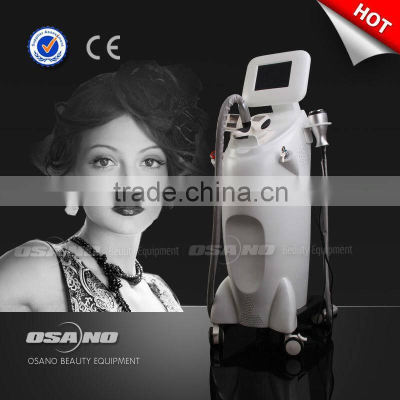 Professional Microcurrent Beauty Salon Equipment With Cavitation Vacuum RF Handles