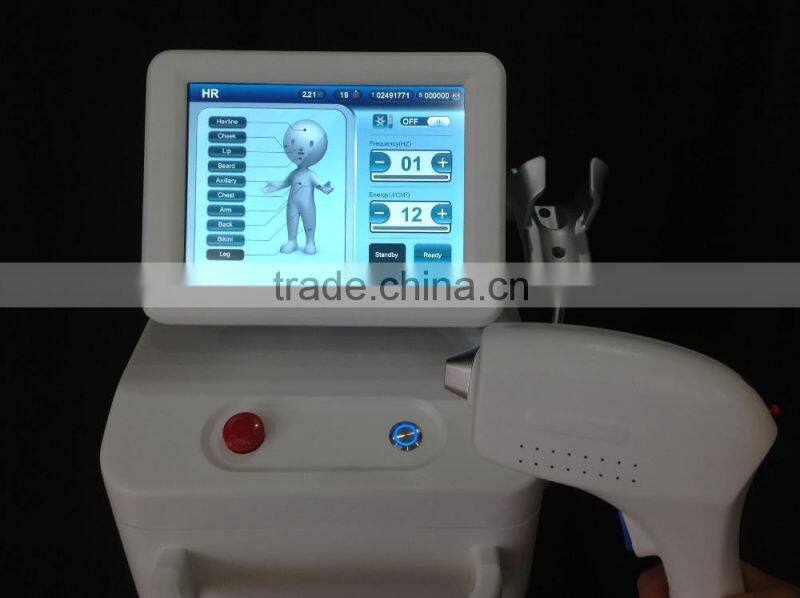 Micro channel Germany Tec 808nm 810nm diode laser hair removal