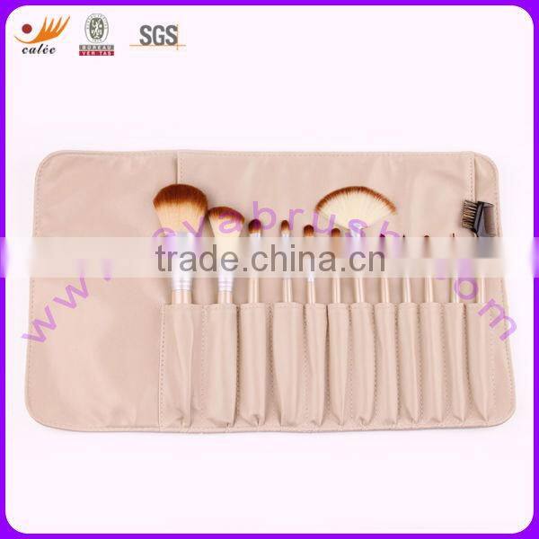 12pcs black private logo/oem makeup brush set