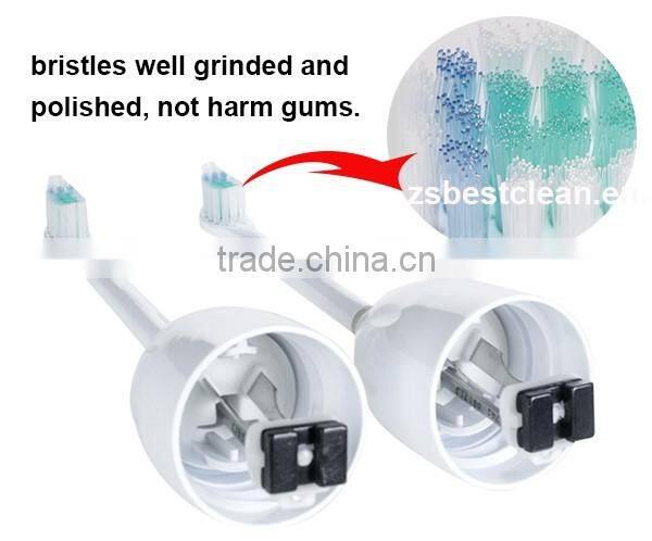 Newest design high quality latest toothbrush head E series HX7012, HX7011 for Philips