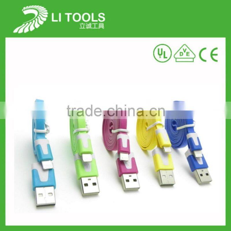 High Quality Data Cable Usb 2.0 1m Metal Braided Cable For Sale