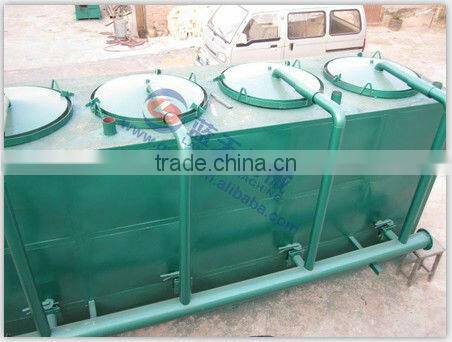 gas flow typ furnace to carbonize coconut shell charcoal