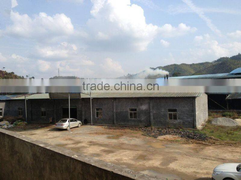 Square shape black type natural sawdust briquette charcoal