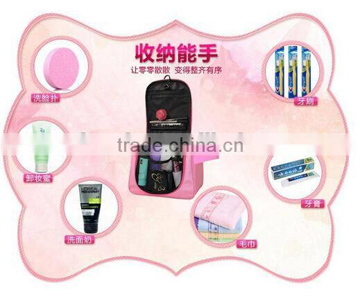 Multipurpose large capicity cosmetic toiletry bag