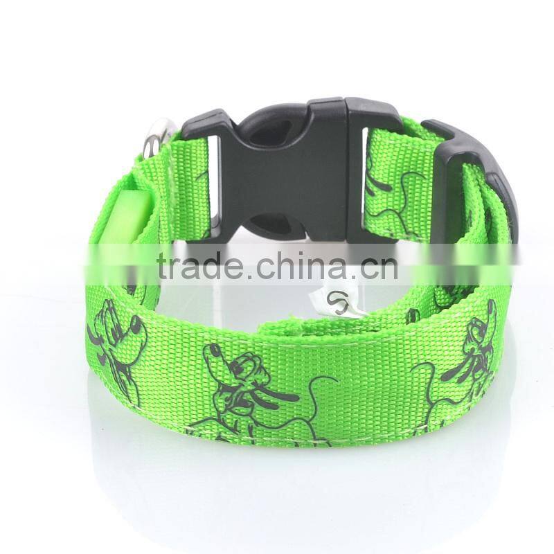 New Arrival Pluto the Dog Pattern Dog Training Collar