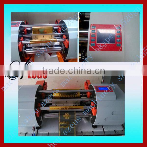 Full automatic plateless gilding machine digital for leather