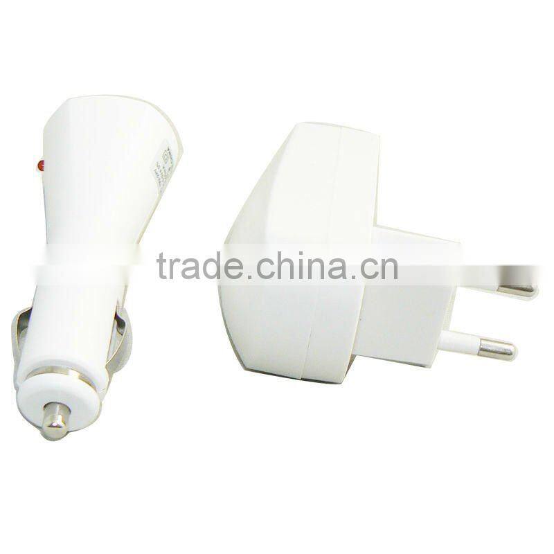 Premium USB Vehicle Car+Wall Travel AC Power Charger For Amazon Kindle 4 4th