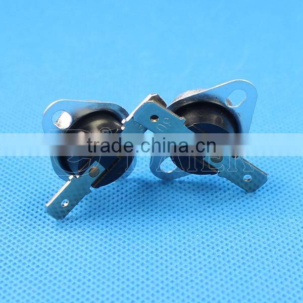 Temperature and Humidity Controller 10/15A 250VAC NO/NC 55~180 Degree KSD301-BF2 Flat Pins