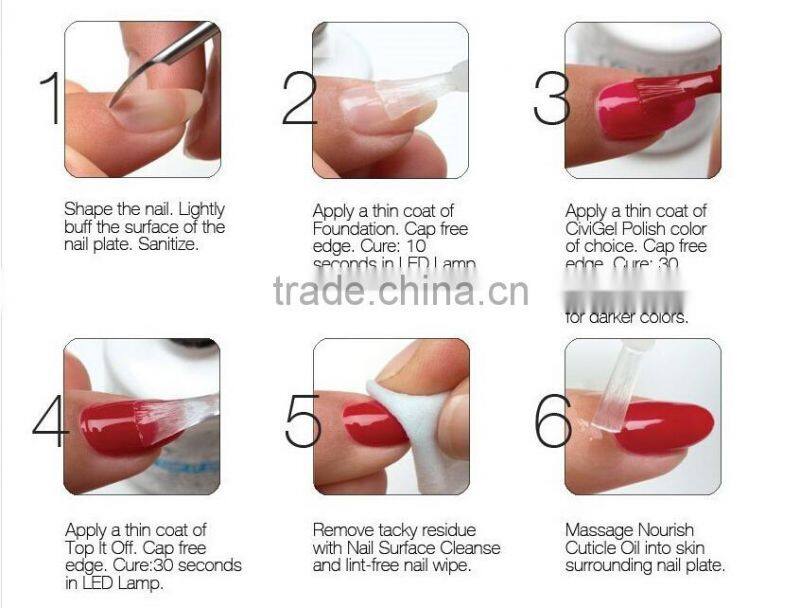 2016 Newest Soak Off Gel Nail Polish