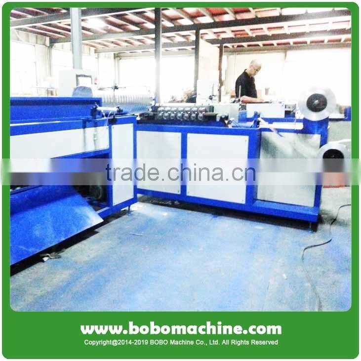 Flexible aluminum conduit forming machine