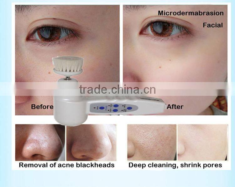 Factory price Dermabrasion Beauty Machine wash brush facial blackhead cleaning brushes Beauty machine