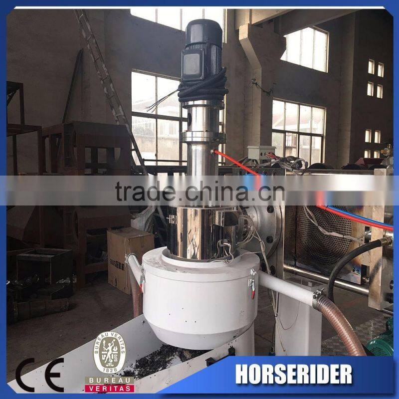 Plastic film pelletizing recycling line/waste plastic pp pe granules recycling plant