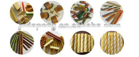 DPS-100 chewing dog/pet food pellet extrusion line /making equipment/manufacture line /processing line/making plants in china