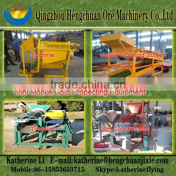 Efficient Portable Gold Prospecting Equipment