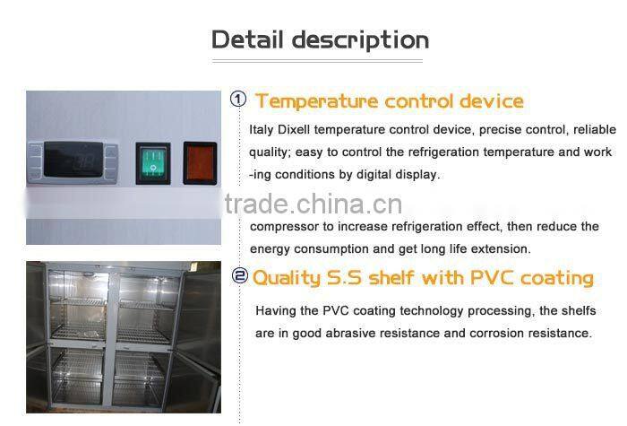 4 Doors Commercial Refrigerator Models/Made In China Refrigerator