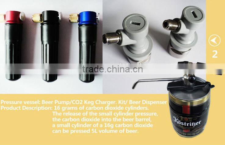 beer pump/CO2 Keg charge kit/beer dispenser