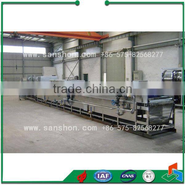 PPT Spray Type Blanching Machine for Jelly Sterilizing