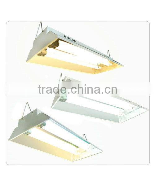 Dual Lamp T5 Fluorescent Grow Light Growing Hydroponics