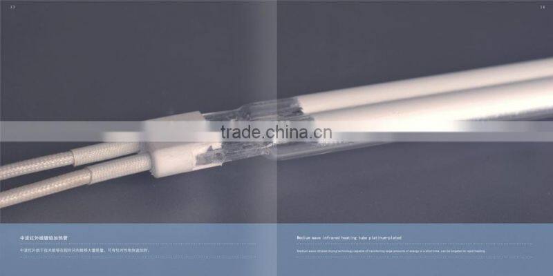 Quartz heat element infrared emitter