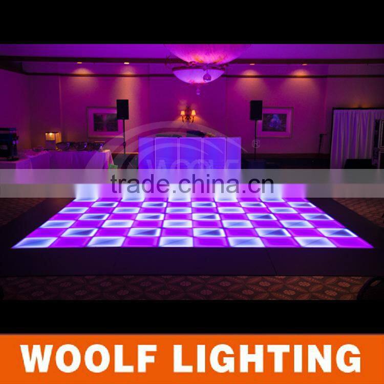 2016 Hot sales LED disco video LED illuminated dance floor