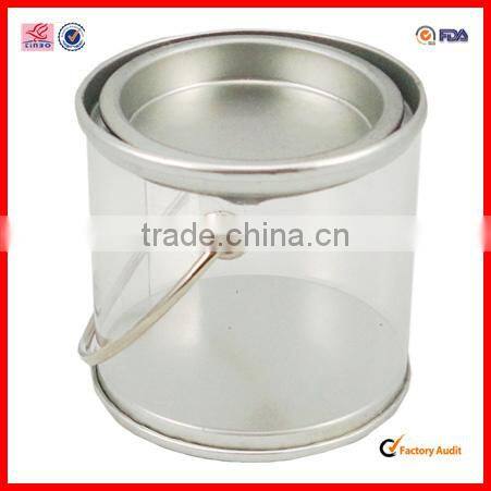clear plastic container with handle