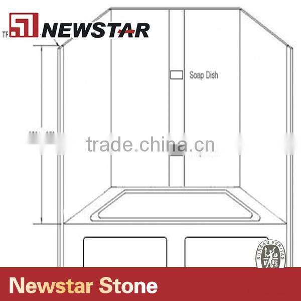 Newstar bathroom stone shower panel