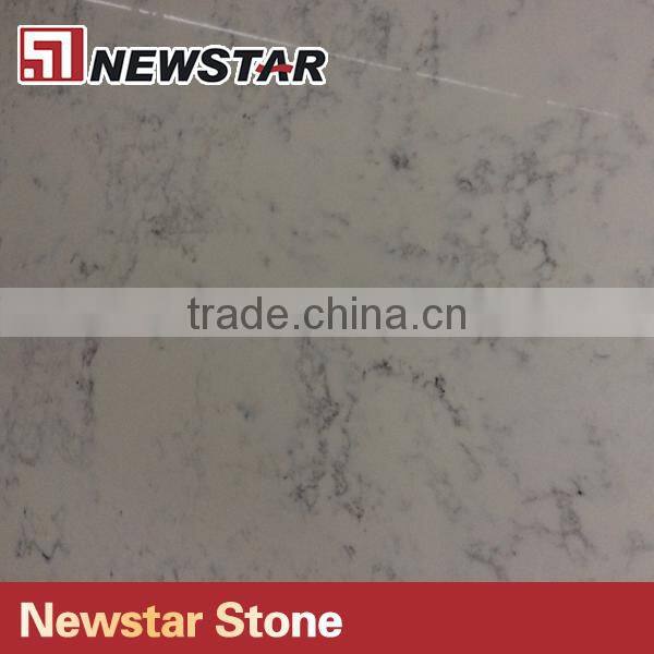 man-made calcatta white quartz stone