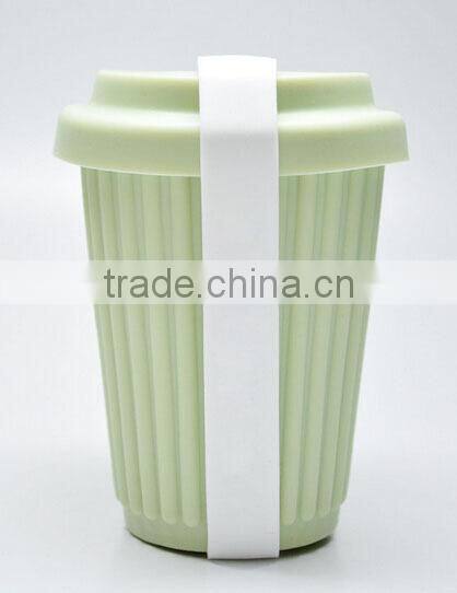 drinking unbreakable silicone coffee mugs with lid &fancy coffee cups&silicone coffee mug