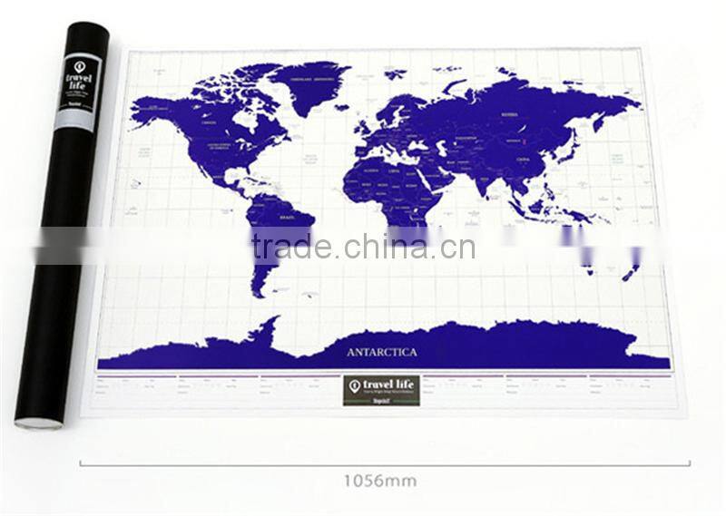 CT-543 Starlight Map Travel Globe World Map Travel map