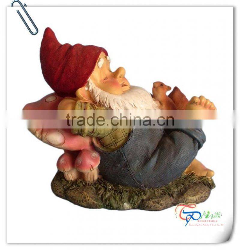 Popular decorative handmade 7 dwarfs garden gnomes