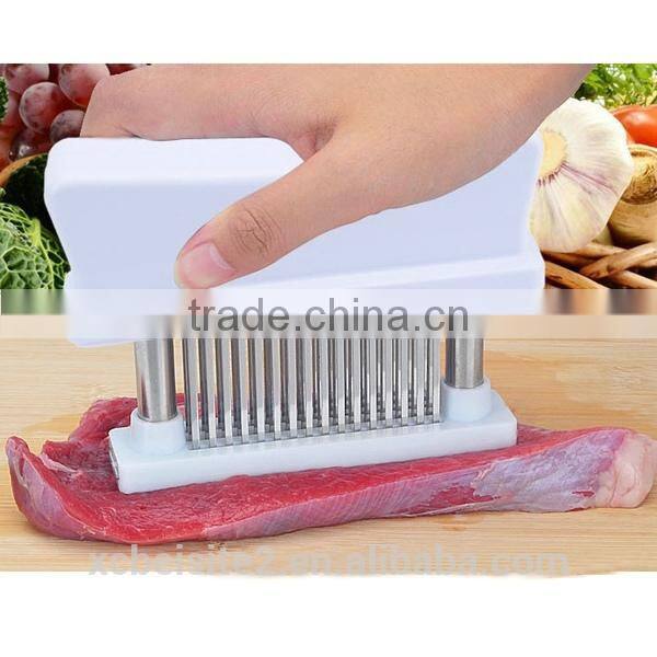J233 Hot sale wholesale high quality super 48-blade stainless steel kitchen meat tenderizer meat needle