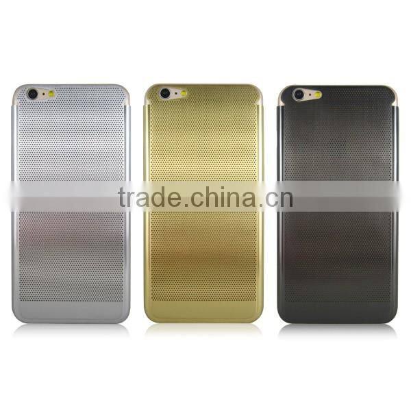 Stainless steel hollow phone case for iPhone 5 / 6 / plus