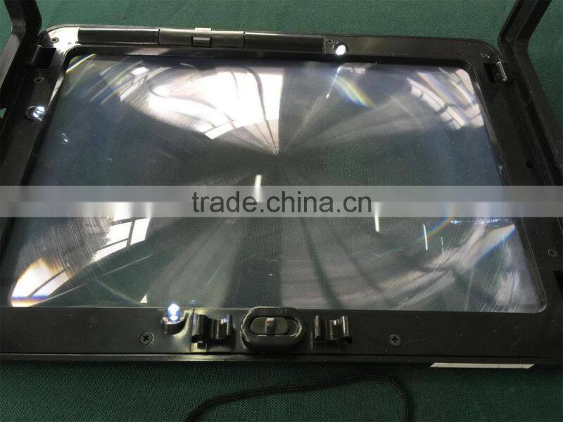 Wood Lighted Stand Magnifier/Read Magnifier/magnifiers with light stand/table stand magnifier