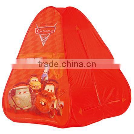 Hot selling cartoon printing child play tent Mini cubby house
