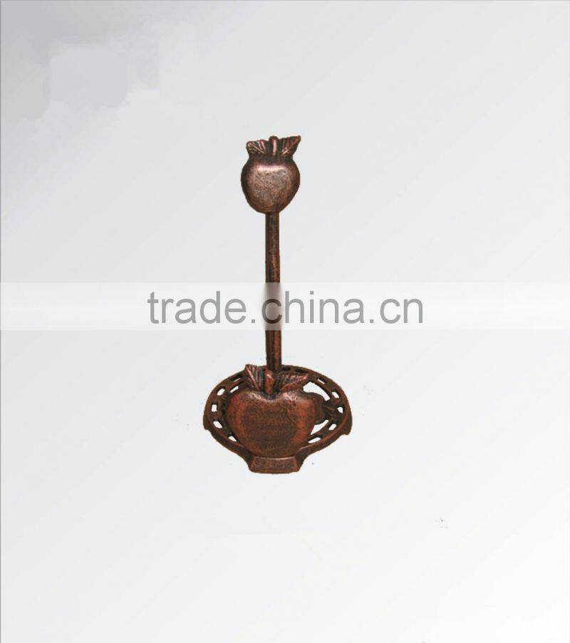 cast iron bathroom paper towel holder