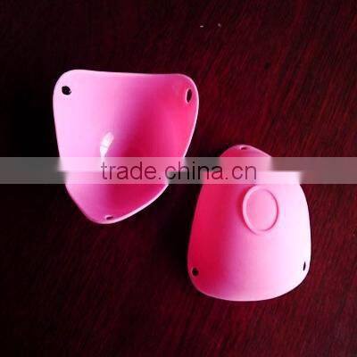 Diiferent pattern single cup 100% food grade silicone egg cooker