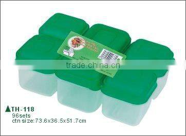 food container set,plastic box for food,pp storage box