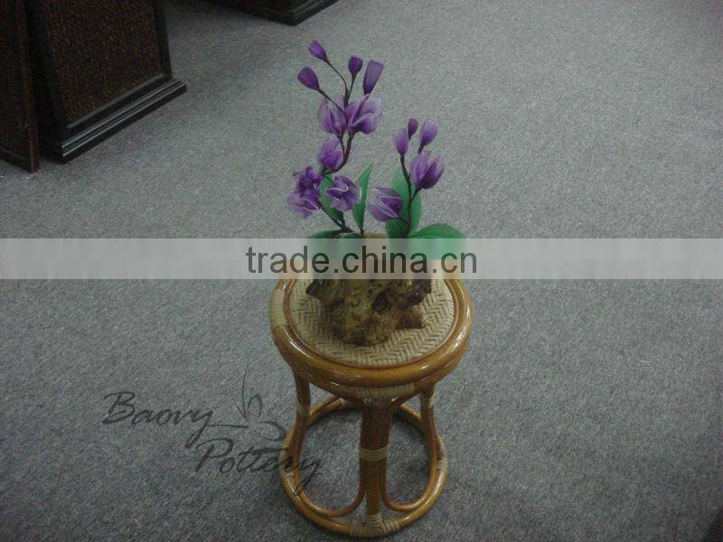 Vietnam wooden planter, Planter from tree root (from bottom)