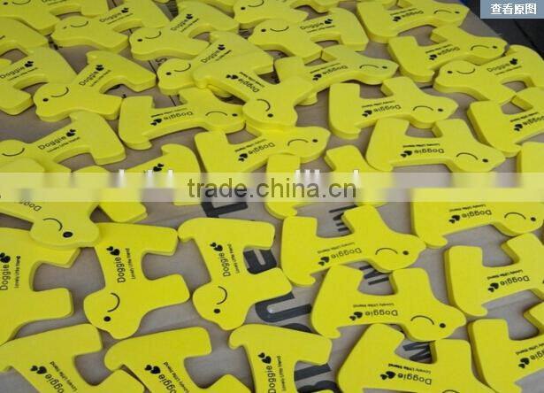 Large stock wholesale price foam EVA door stopper,animal door stopper