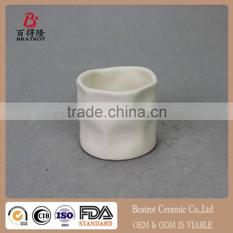 Modern Ceramic Polygon Decorative Succulent Plant Pots Cactus Plant Pot Flower Pot