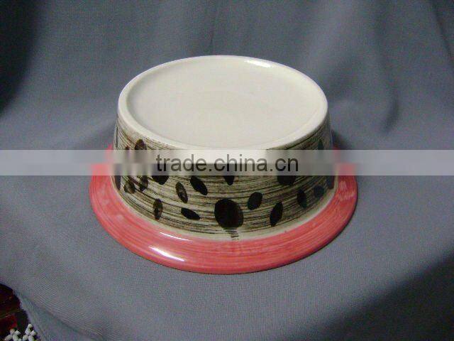 porcelain pet bowl