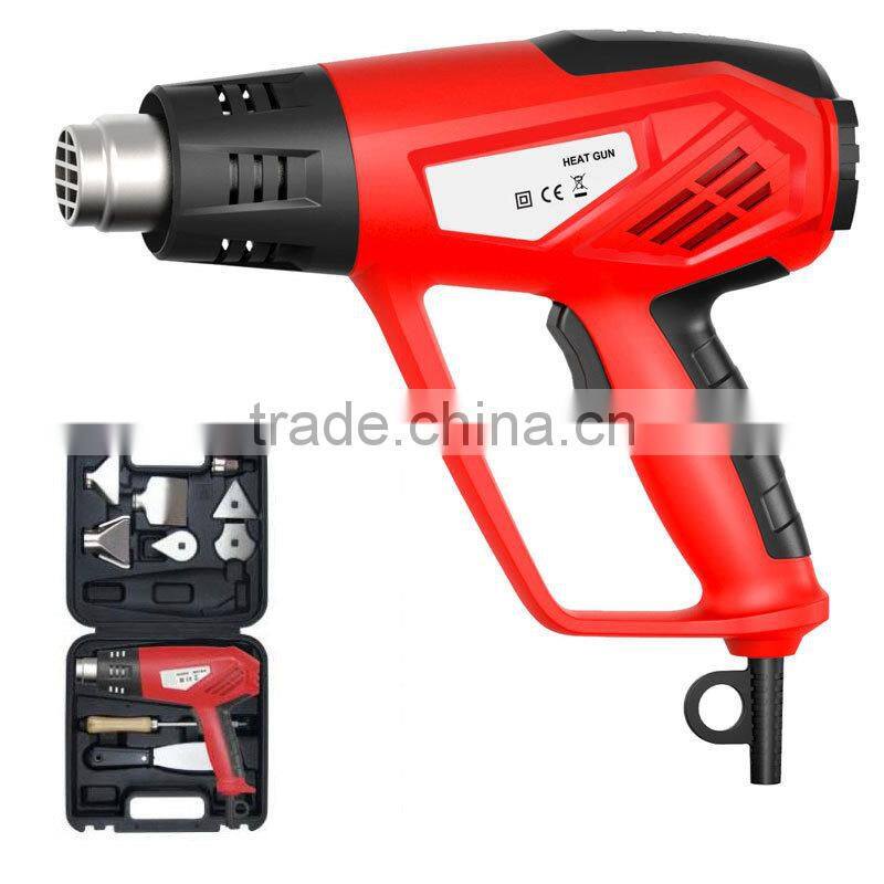 Adjustable Temperature LCD Display Power Hot Air Gun Machine Portable Electric Hot Wind Gun