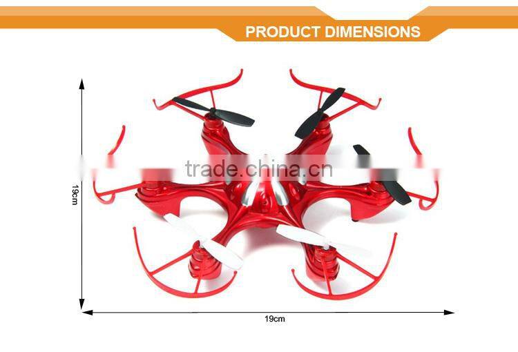 2.4G Wireless 4 CH 6-axle China Wholesale RC Quad Copter Kit ,Mariner Drone