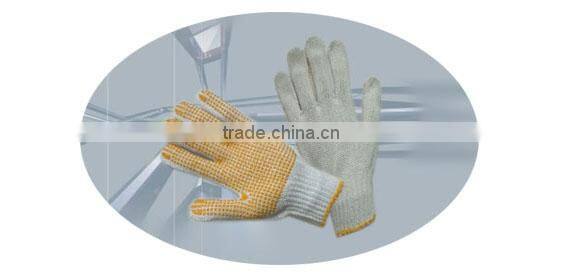 pvc dotted glove for motor industry