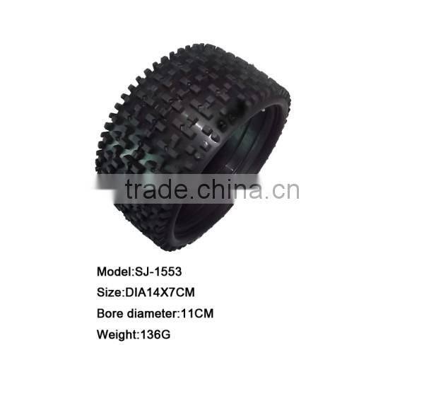 coloured Durable rubber toy car tires baby car toy tyres