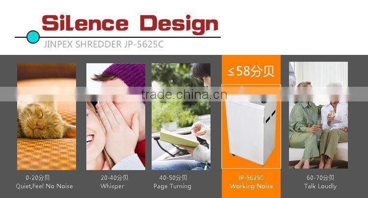 JP-5625C Big office industrial equipment Continue working shredder machine