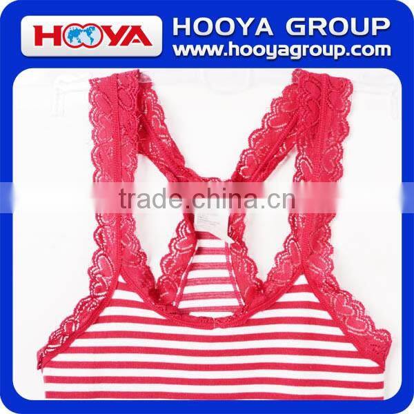 90% Nylon And 10% Spandex Hot Girl Sexy Camisole Women Camisole Lace Camisole